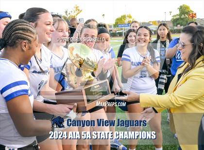 Thumbnail 3 in Canyon View vs Mountain Pointe (AIA 5A Division Finals - Awards) photogallery.