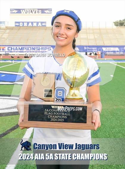 Thumbnail 1 in Canyon View vs Mountain Pointe (AIA 5A Division Finals - Awards) photogallery.