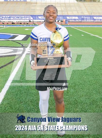 Thumbnail 2 in Canyon View vs Mountain Pointe (AIA 5A Division Finals - Awards) photogallery.