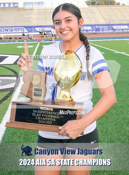 Thumbnail 2 in Canyon View vs Mountain Pointe (AIA 5A Division Finals - Awards) photogallery.