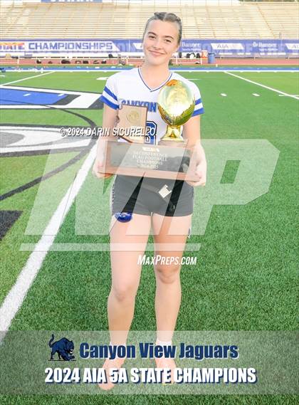 Thumbnail 2 in Canyon View vs Mountain Pointe (AIA 5A Division Finals - Awards) photogallery.