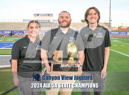 Thumbnail 1 in Canyon View vs Mountain Pointe (AIA 5A Division Finals - Awards) photogallery.