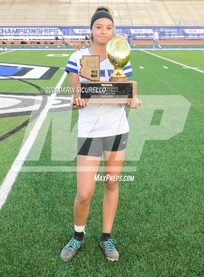 Thumbnail 2 in Canyon View vs Mountain Pointe (AIA 5A Division Finals - Awards) photogallery.