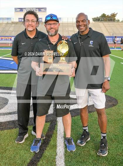 Thumbnail 3 in Canyon View vs Mountain Pointe (AIA 5A Division Finals - Awards) photogallery.