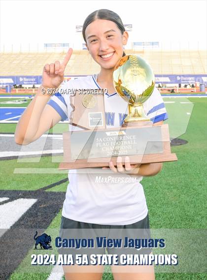 Thumbnail 3 in Canyon View vs Mountain Pointe (AIA 5A Division Finals - Awards) photogallery.