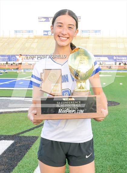 Thumbnail 3 in Canyon View vs Mountain Pointe (AIA 5A Division Finals - Awards) photogallery.