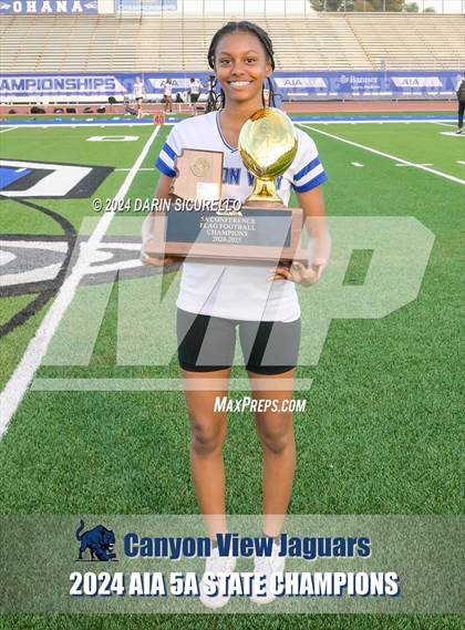 Thumbnail 2 in Canyon View vs Mountain Pointe (AIA 5A Division Finals - Awards) photogallery.