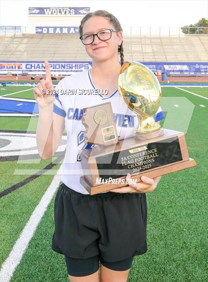Thumbnail 2 in Canyon View vs Mountain Pointe (AIA 5A Division Finals - Awards) photogallery.