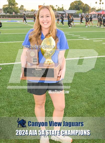 Thumbnail 2 in Canyon View vs Mountain Pointe (AIA 5A Division Finals - Awards) photogallery.