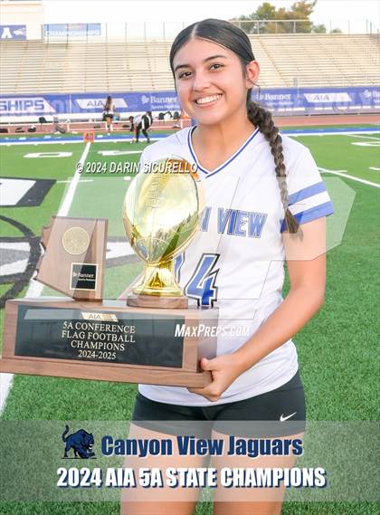 Thumbnail 3 in Canyon View vs Mountain Pointe (AIA 5A Division Finals - Awards) photogallery.