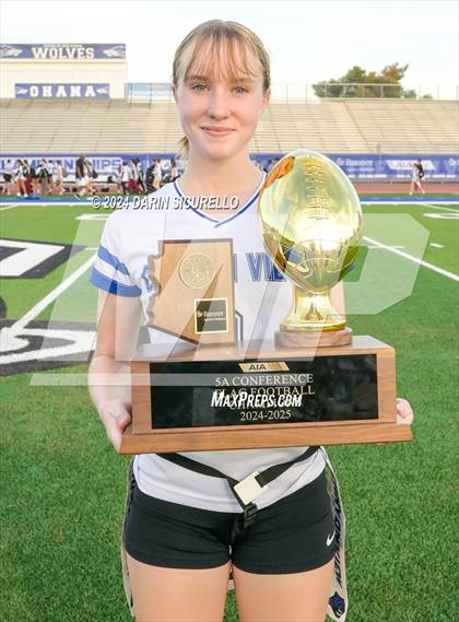 Thumbnail 2 in Canyon View vs Mountain Pointe (AIA 5A Division Finals - Awards) photogallery.