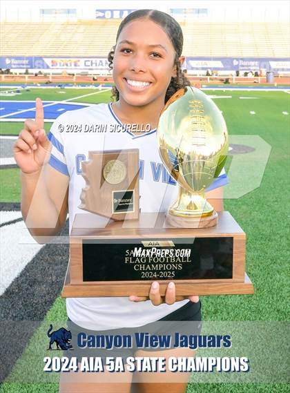 Thumbnail 3 in Canyon View vs Mountain Pointe (AIA 5A Division Finals - Awards) photogallery.
