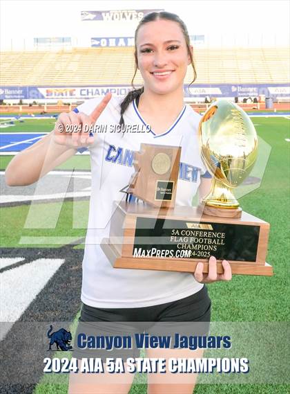 Thumbnail 3 in Canyon View vs Mountain Pointe (AIA 5A Division Finals - Awards) photogallery.