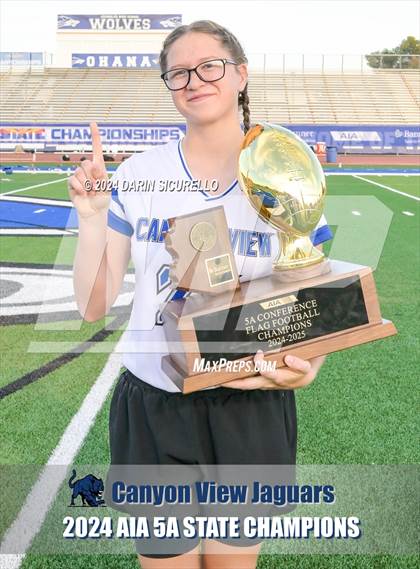 Thumbnail 3 in Canyon View vs Mountain Pointe (AIA 5A Division Finals - Awards) photogallery.