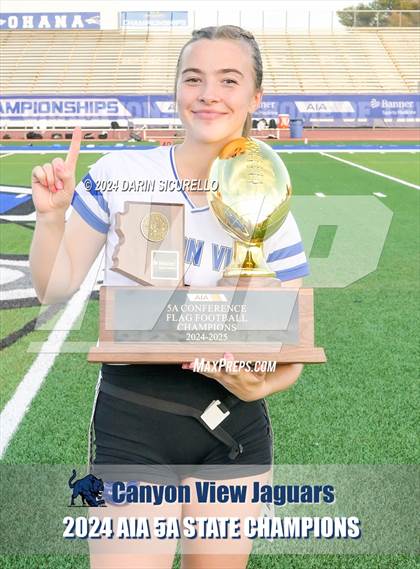 Thumbnail 3 in Canyon View vs Mountain Pointe (AIA 5A Division Finals - Awards) photogallery.