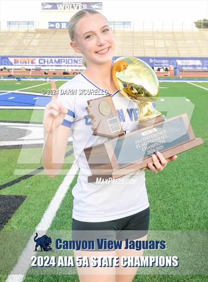 Thumbnail 3 in Canyon View vs Mountain Pointe (AIA 5A Division Finals - Awards) photogallery.
