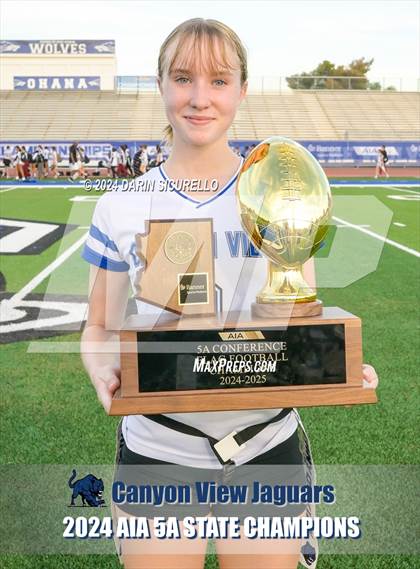 Thumbnail 3 in Canyon View vs Mountain Pointe (AIA 5A Division Finals - Awards) photogallery.