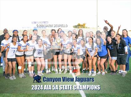 Thumbnail 3 in Canyon View vs Mountain Pointe (AIA 5A Division Finals - Awards) photogallery.