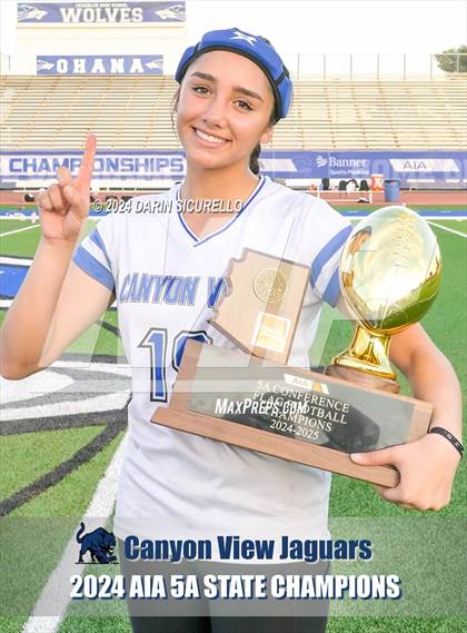 Thumbnail 3 in Canyon View vs Mountain Pointe (AIA 5A Division Finals - Awards) photogallery.