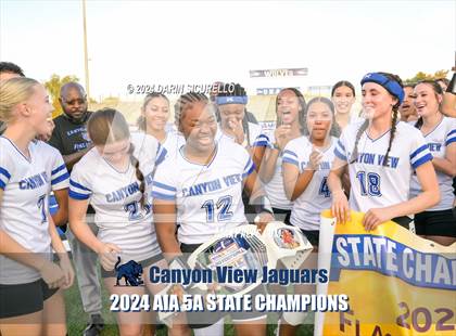 Thumbnail 1 in Canyon View vs Mountain Pointe (AIA 5A Division Finals - Awards) photogallery.