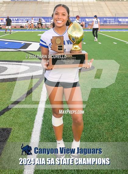 Thumbnail 3 in Canyon View vs Mountain Pointe (AIA 5A Division Finals - Awards) photogallery.