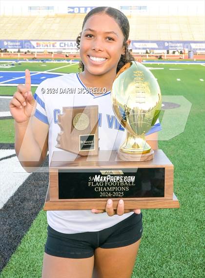 Thumbnail 2 in Canyon View vs Mountain Pointe (AIA 5A Division Finals - Awards) photogallery.