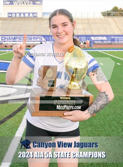Thumbnail 3 in Canyon View vs Mountain Pointe (AIA 5A Division Finals - Awards) photogallery.
