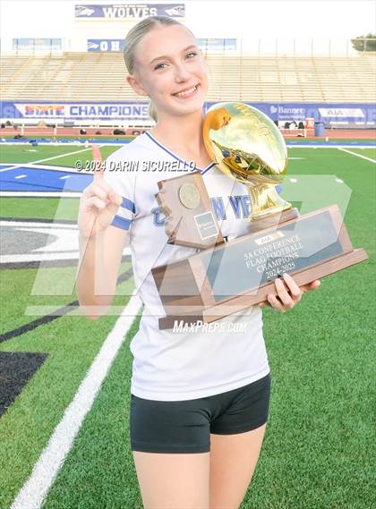 Thumbnail 2 in Canyon View vs Mountain Pointe (AIA 5A Division Finals - Awards) photogallery.