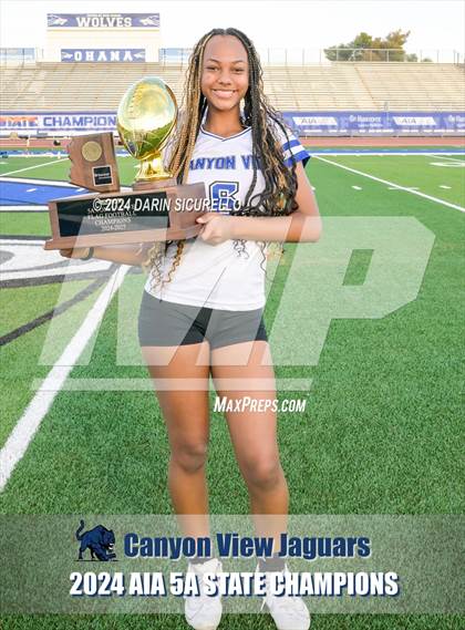 Thumbnail 2 in Canyon View vs Mountain Pointe (AIA 5A Division Finals - Awards) photogallery.