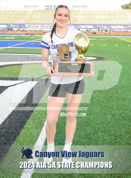 Thumbnail 2 in Canyon View vs Mountain Pointe (AIA 5A Division Finals - Awards) photogallery.