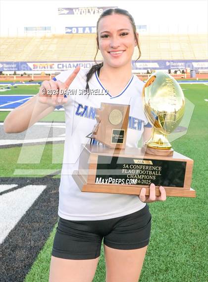 Thumbnail 2 in Canyon View vs Mountain Pointe (AIA 5A Division Finals - Awards) photogallery.