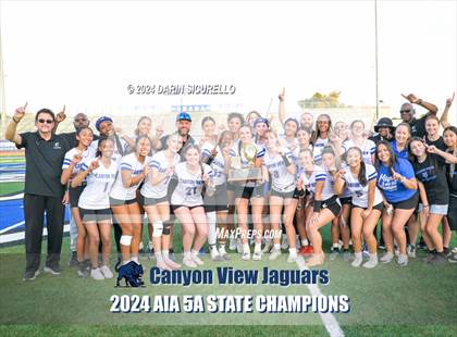 Thumbnail 1 in Canyon View vs Mountain Pointe (AIA 5A Division Finals - Awards) photogallery.