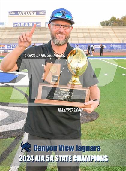 Thumbnail 3 in Canyon View vs Mountain Pointe (AIA 5A Division Finals - Awards) photogallery.