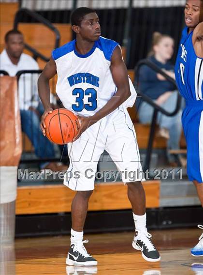Thumbnail 3 in Dickinson vs Westside  (McDonald's Texas Invitational) photogallery.