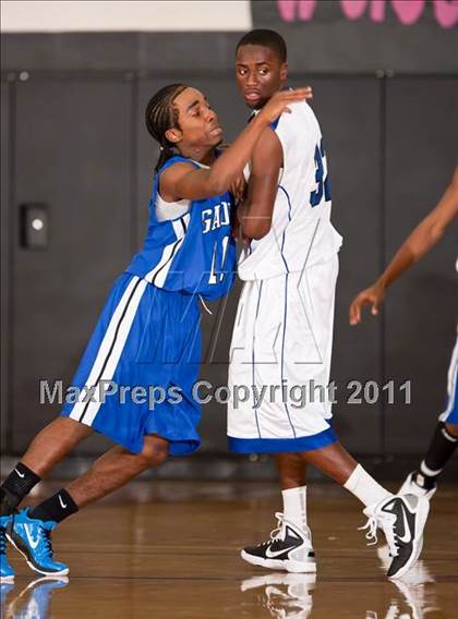 Thumbnail 3 in Dickinson vs Westside  (McDonald's Texas Invitational) photogallery.