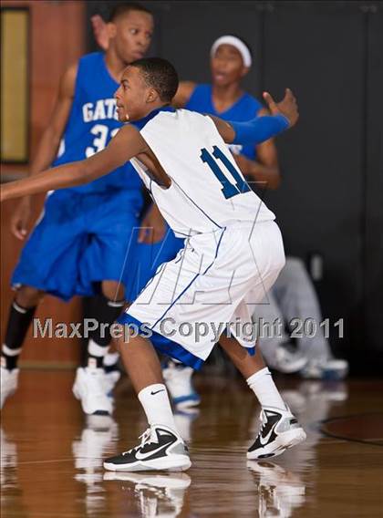 Thumbnail 2 in Dickinson vs Westside  (McDonald's Texas Invitational) photogallery.