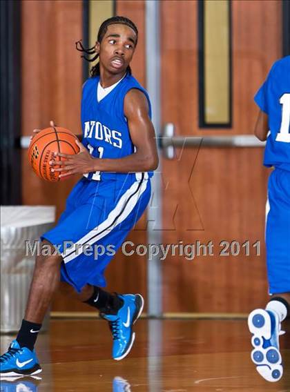 Thumbnail 2 in Dickinson vs Westside  (McDonald's Texas Invitational) photogallery.