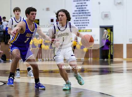 Thumbnail 1 in Merkel vs. Brock (UIL Basketball 3A Area Playoff) photogallery.