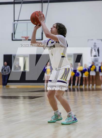 Thumbnail 1 in Merkel vs. Brock (UIL Basketball 3A Area Playoff) photogallery.