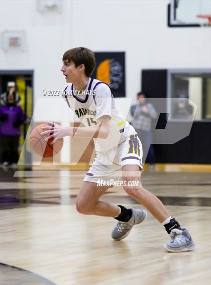 Thumbnail 2 in Merkel vs. Brock (UIL Basketball 3A Area Playoff) photogallery.