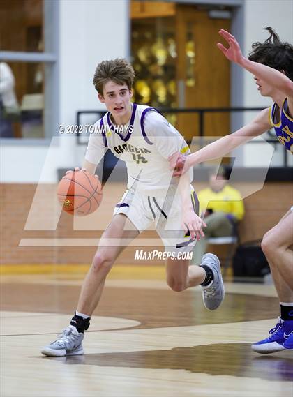 Thumbnail 3 in Merkel vs. Brock (UIL Basketball 3A Area Playoff) photogallery.