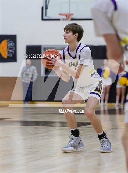 Thumbnail 3 in Merkel vs. Brock (UIL Basketball 3A Area Playoff) photogallery.