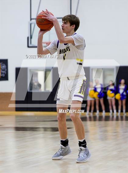 Thumbnail 3 in Merkel vs. Brock (UIL Basketball 3A Area Playoff) photogallery.