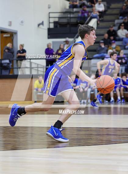 Thumbnail 2 in Merkel vs. Brock (UIL Basketball 3A Area Playoff) photogallery.