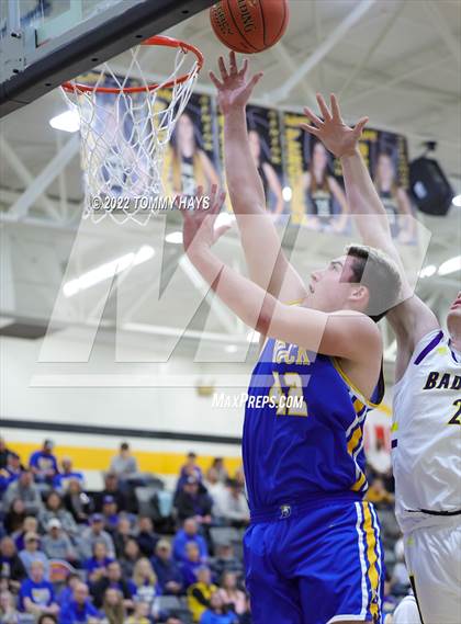 Thumbnail 3 in Merkel vs. Brock (UIL Basketball 3A Area Playoff) photogallery.
