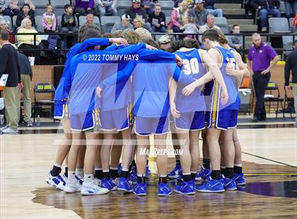 Thumbnail 2 in Merkel vs. Brock (UIL Basketball 3A Area Playoff) photogallery.