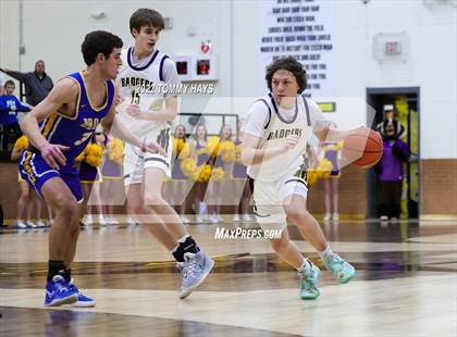 Thumbnail 1 in Merkel vs. Brock (UIL Basketball 3A Area Playoff) photogallery.