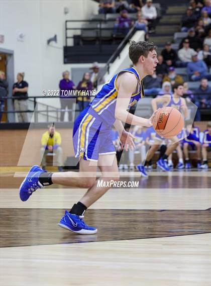 Thumbnail 3 in Merkel vs. Brock (UIL Basketball 3A Area Playoff) photogallery.