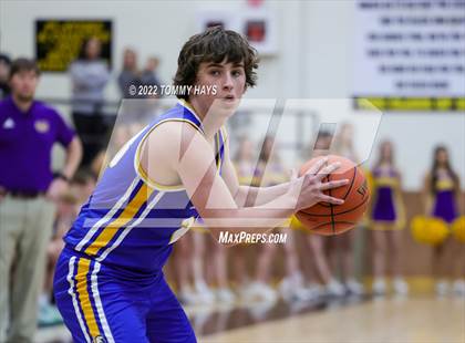 Thumbnail 3 in Merkel vs. Brock (UIL Basketball 3A Area Playoff) photogallery.