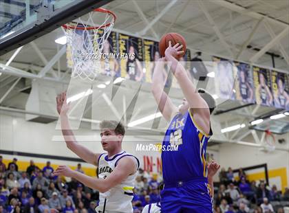 Thumbnail 2 in Merkel vs. Brock (UIL Basketball 3A Area Playoff) photogallery.